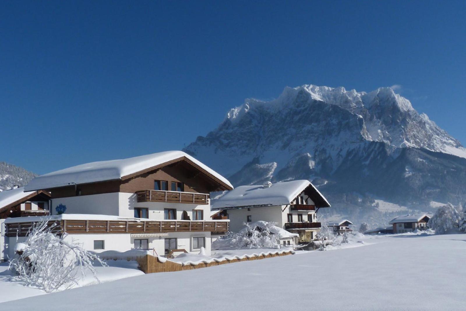 Haus Enzian Apartment Lermoos Luaran gambar